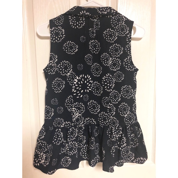 Cabi sleeveless dandelion print blouse - Picture 2 of 5